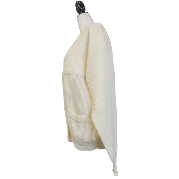 Bugatchi coastal grandma Knit wool blend cardigan - Picture 2 of 10